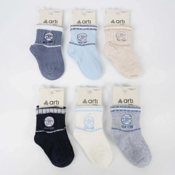 Artı Teori Aks Erkek Bebek Soket Çorap 450205 Asorti