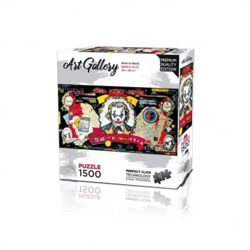 Back to Black Puzzle 1500 Parça