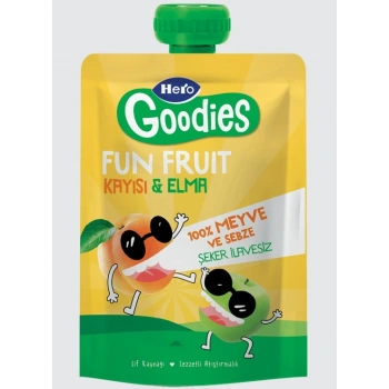 Çocuk Eğitici Gelişim Hero Goodies Kayısı Elma Havuç 100 Gr