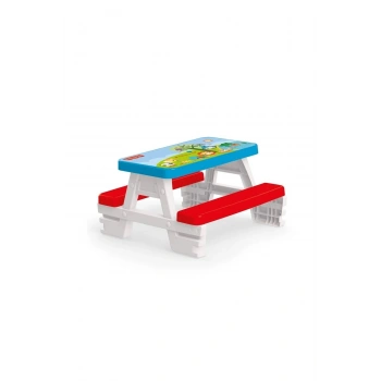 Çocuk Renkli Grup Oyuncak Piknik Masası