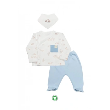 Eğitici Oyuncak Bistyle Curly Lamb 3Lü Zıbın Takımı 13107 Bej Ekru