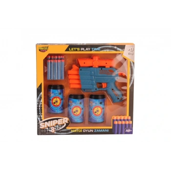 FAB 5707 KUTULU 3 HEDEFLİ SNİPER 8 DART ATICI