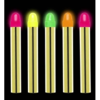 Fosforlu Parti Boyası 6’lı – Karanlıkta Parlayan Yüz Boyası