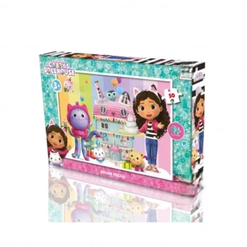 Gabbys Dollhouse Puzzle 50 Parça