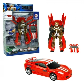 HW-899-1-2-5 KUT. DÖNÜŞEBİLEN ROBOT JEEP 1:24 -VRD