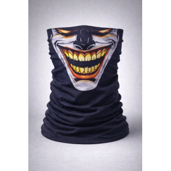 Joker Gülüşlü Maske – Çok Amaçlı Boyunluk Bandana 3 No
