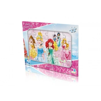 Ks Games 24 Parça  Princess Frame Puzzle