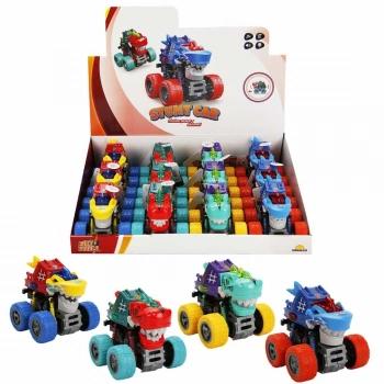 Maxx Wheels Sesli ve Işıklı Sürtmeli Gösteri Arabası