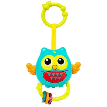 Müzikli ve Işıklı Çıngıraklı Baykuş Puset Oyuncağı