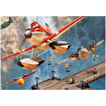 Çocuk 200 Parça Planes Puzzle