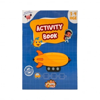 Çocuk Activity Book 3-4 Yaş