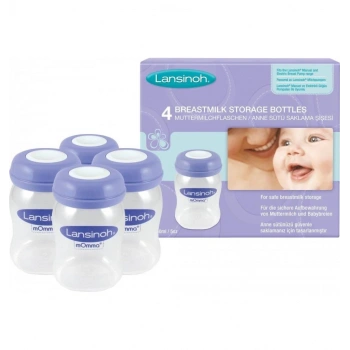 Çocuk   Anne Sütü Saklama Kabı 4Lü