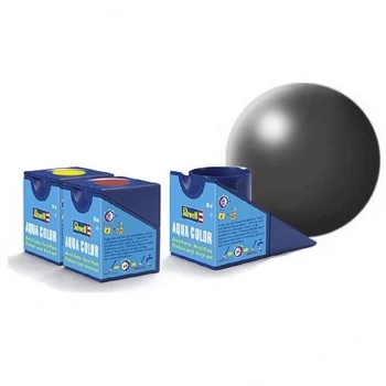 Çocuk Aqua Color Dark Grey - Silk Boya- 18 ml