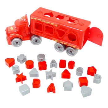 Çocuk Ayrılabilir Kasalı Bul-Tak Tır