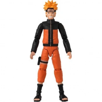 Çocuk Bandai Naruto Anime Heroes Naruto Uzumaki Figür ve Aksesuar Seti 16 cm