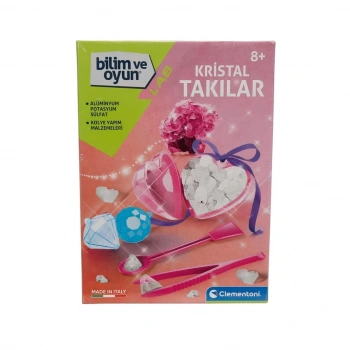 Çocuk Bilim Seti Kristal Takılar