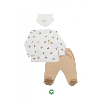 Eğitici Çocuk Bistyle I Am So Bear 3lü Takım 13103 Bej-Ekru