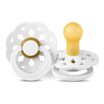 Çocuk Boheme Kauçuk Emzik 0-6 Ay White