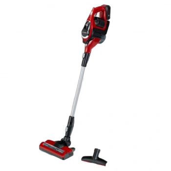 Çocuk Bosch Oyuncak Sesli Işıklı Kırmızı Elektrik Süpürgesi