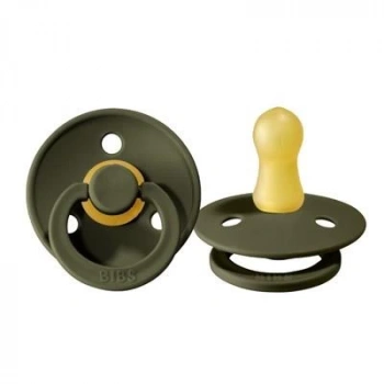 Kauçuk Emzik 0-6 Ay Hunter Green Bebek İçin Doğal Sağlıklı ve Rahatlatıcı Emzik