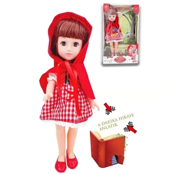 Hikaye temalı bebekle duygusal gelişimi destekleyen eğitici ve yaratıcı rol oyunu