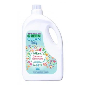 Çocuk Green Clean Bitkisel Çamaşır Deterjanı 2750 ml (55 Yıkama)