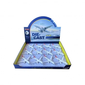 Eğitici Çocuk HW-777-2 2809 RED CB IŞIKLI SESLİ METAL YOLCU UÇAĞI