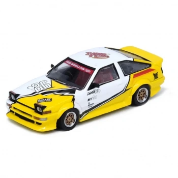 Çocuk Inno 1/64 Toyota Sprinter Trueno AE86 Brunei Diecast Kustom Show 2024