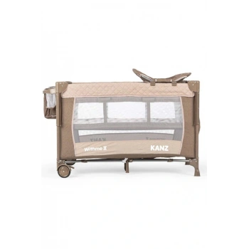 Eğitici Oyuncak Kanz Withme II Anne Yanı Oyun Parkı Kahve