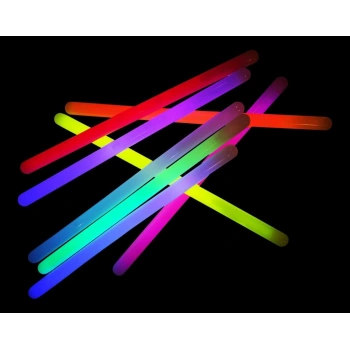 Çocuk Karanlıkta Parlayan Fosforlu Glow  Kalın Çubuk 30 cm 1 Adet