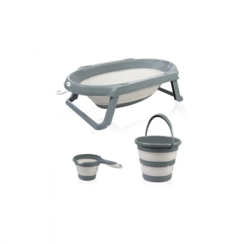 Çocuk Katlanır Banyo Küvet Seti 765 Antrasit