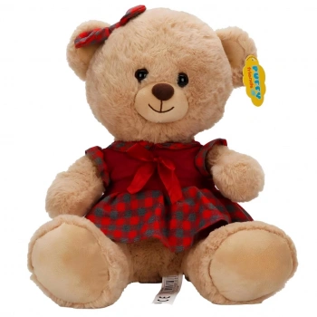  Kıyafetli Peluş Ayı 32 cm
