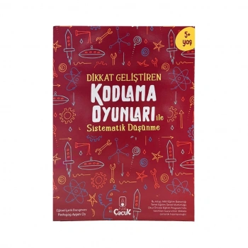 Çocuk Kodlama Oyunları Sistematik Düşünme Kitabı
