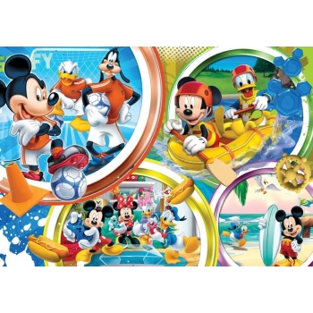 Çocuk KS Mickey Mouse Puzzle 200 Parça