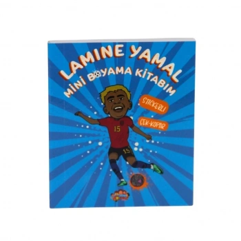 Eğitici Çocuk Lamine Yamal Mini Boyama Kitabı