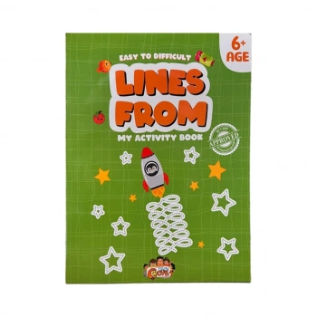 Çocuk Lines From My Activity Book 6 Yaş