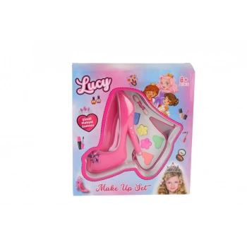 Eğitici Çocuk LMN212 AYAKKABILI KUTULU TEKLİ MAKYAJ SETİ