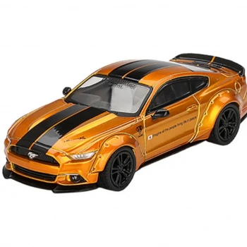 Eğitici Oyuncak Mini GT 1/64 LB-WORKS FORD MUSTANG LB Gold