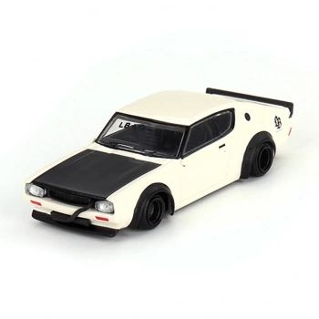 Çocuk Mini Gt 1/64 Nissan Skyline Kenmeri Liberty Walk White