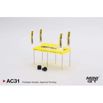Çocuk Mini GT 1/64 Paddock Service Tent Set - LB Racing