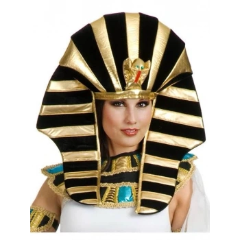 Çocuk Mısırlı Tutankamon Şapkası Kobra Yılan Figürlü