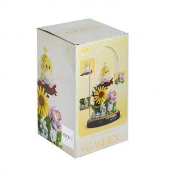 Panlos 958 Parça Fanus Çiçek – Çocuklar İçin Yaratıcı Blok Oyunu