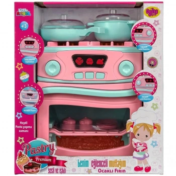Çocuk Pilli Fırınlı Ocak Set 02609