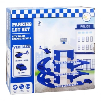 Çocuk Polis Üç Katlı Otopark