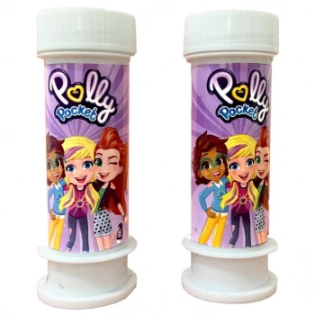  ​​​​​​​Polly Pocket Temalı 2li Köpük Baloncuk