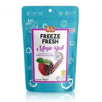 Çocuk Pol’s Freeze Fresh Magic Ball Böğürtlenli Elma Topları 16 gr
