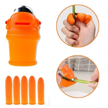 Eğitici Oyuncak Pratik Baş Parmak Sebze Kesme Ayıklayıcı Bayan M Set