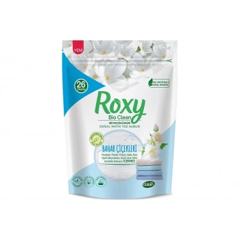 Çocuk Roxy Bio Clean Doğal Matik Toz Sabun Bahar Çiçekleri 1600 Gr
