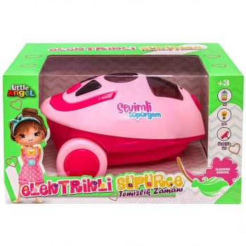 Çocuk Sevimli Süpürgem Pilli Elektrik Süpürgesi