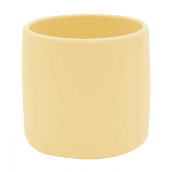 Silikon Mini Bardak Mellow Yellow Bebek İçin Sağlıklı ve Eğitici Bardak